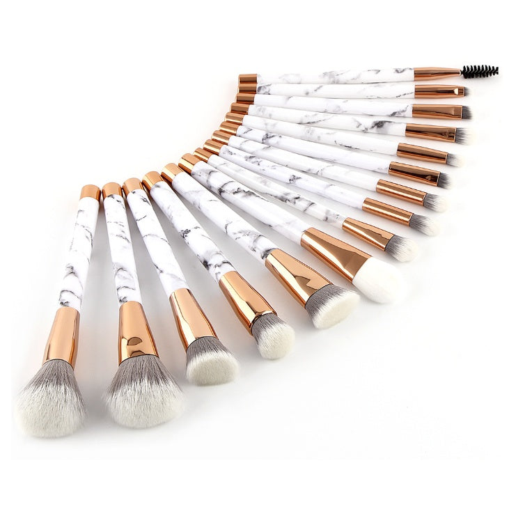 11 sets of marble makeup brush with makeup brush beauty makeup kit 11 makeup brush sets - SD & CO.