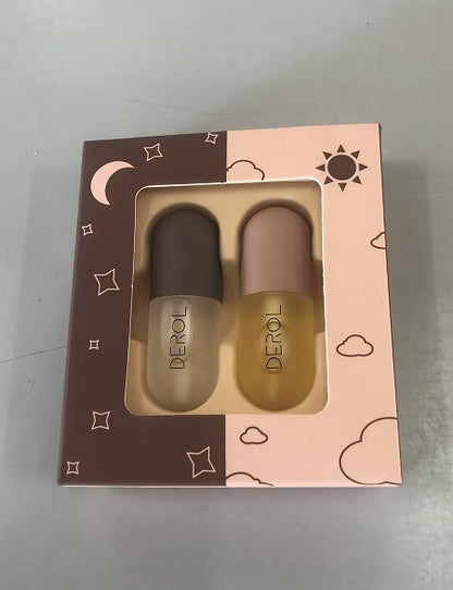 Day Night Instant Volume Lip Plumper Oil Clear Lasting Nourishing Repairing Reduce Lip Fine Line Care Lip Beauty Cosmetic - SD & CO.