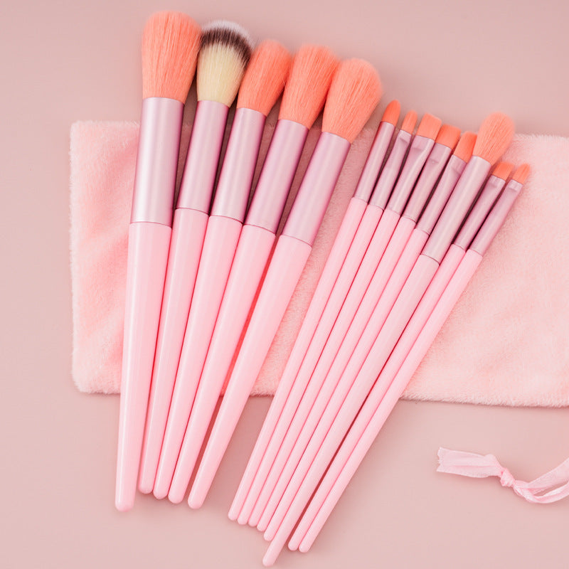 13Pcs Makeup Brush Set Make Up Concealer Brush Blush Powder Brush Eye Shadow Highlighter Foundation Brush Cosmetic Beauty Tools - SD & CO.