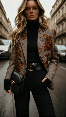 Casual Retro Stand Collar Coat