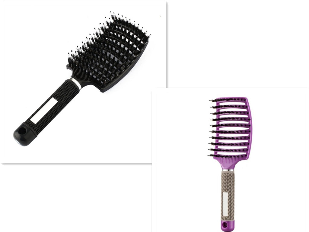 Hairbrush Anti Klit Brushy Haarborstel Women Detangler Hair Brush Bristle Nylon Scalp Massage  Teaser Hair Brush Comb - SD & CO.