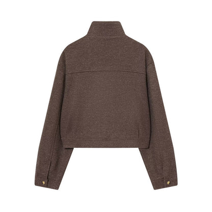 Women's Casual Loose Design Long Sleeve Jacket