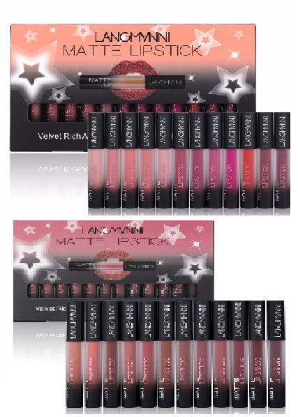 Matte Lipstick Waterproof Long-lasting Velvet Lipstick Set - SD & CO.