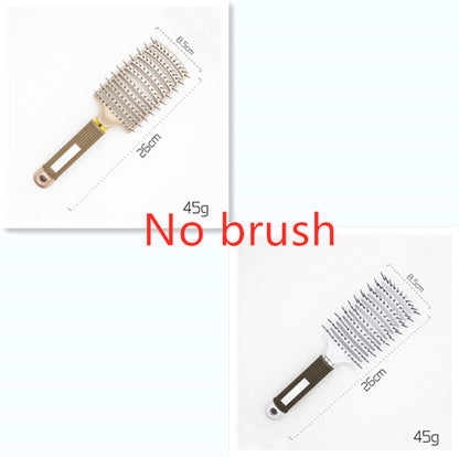 Hairbrush Anti Klit Brushy Haarborstel Women Detangler Hair Brush Bristle Nylon Scalp Massage  Teaser Hair Brush Comb - SD & CO.