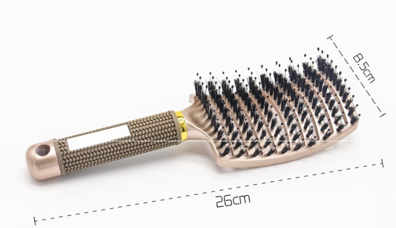 Hairbrush Anti Klit Brushy Haarborstel Women Detangler Hair Brush Bristle Nylon Scalp Massage  Teaser Hair Brush Comb - SD & CO.