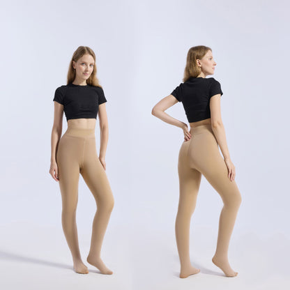 Copy of Women's jumpsuit black translucent pantyhose tight fitting and hip lifting one-piece pants