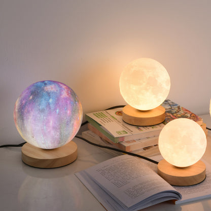 Copy of 3D Moon Lamp Moon Lamp Desk Charging Lamp Bedroom Bedside Lamp Creative Ins Gift Atmosphere Night Lamp