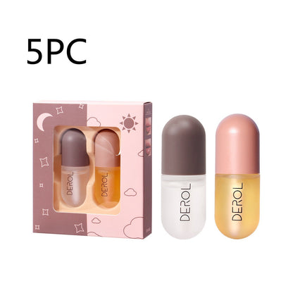 Day Night Instant Volume Lip Plumper Oil Clear Lasting Nourishing Repairing Reduce Lip Fine Line Care Lip Beauty Cosmetic - SD & CO.