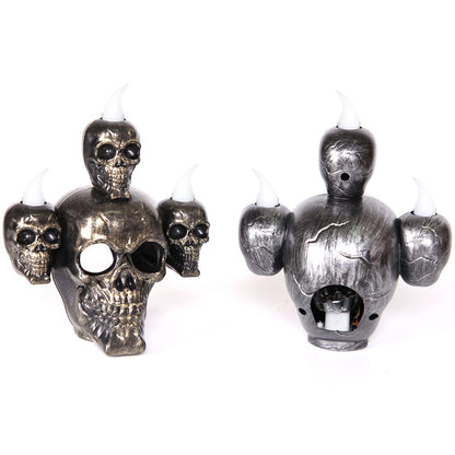 Copy of Halloween Skull with Lamp Decoration Halloween Decoration Smoke Skull Candle Lamp