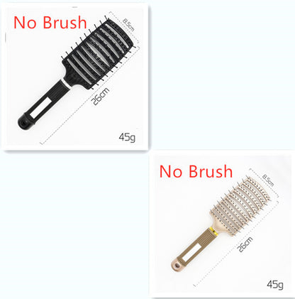Hairbrush Anti Klit Brushy Haarborstel Women Detangler Hair Brush Bristle Nylon Scalp Massage  Teaser Hair Brush Comb - SD & CO.