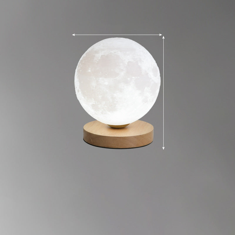Copy of 3D Moon Lamp Moon Lamp Desk Charging Lamp Bedroom Bedside Lamp Creative Ins Gift Atmosphere Night Lamp