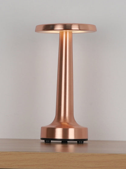 Copy of Bar Table Lamp Led Retro Rechargeable Barbell Small Night Lamp Wireless Touch Dimming Table Lamp Coffee Shop Bedside Lamp