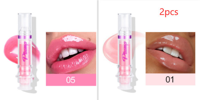 New Tube Lip Rich Lip Color Slightly Spicy Lip Honey Lip Glass Mirror Face Lip Mirror Liquid Lipstick - SD & CO.