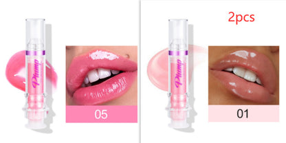 New Tube Lip Rich Lip Color Slightly Spicy Lip Honey Lip Glass Mirror Face Lip Mirror Liquid Lipstick - SD & CO.
