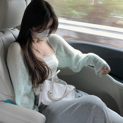 Fashion Sunscreen Knitted Cardigan Coat For Women