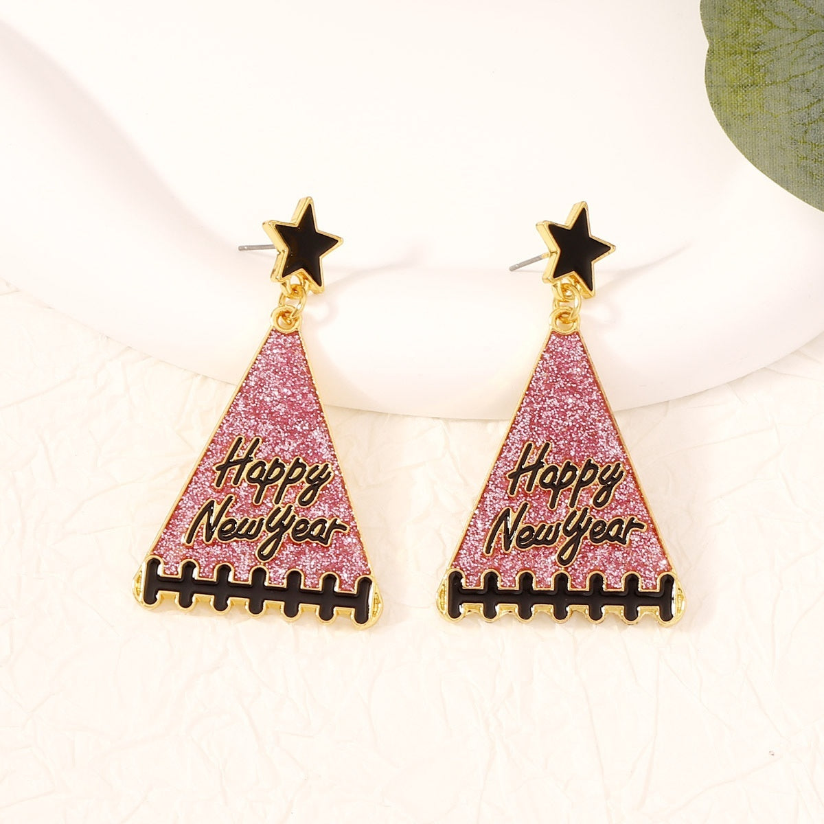 New Year Tree Girl Gift Earrings