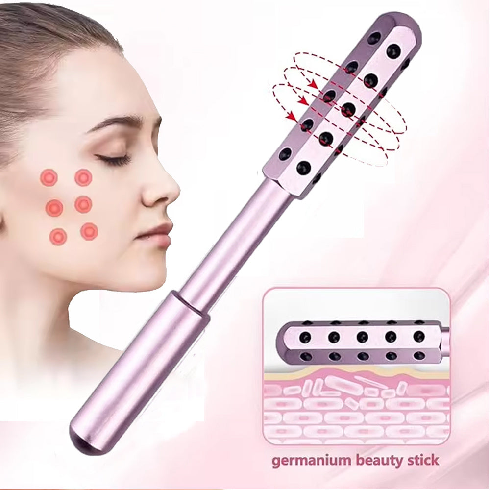 30 Germanium Beauty Stick Massage Beauty Stick Facial Roller Face Lift Bar Anti Wrinkle Facial Massager Skin Care Tool Derma Rolling Face Massage Roller Wand - SD & CO.