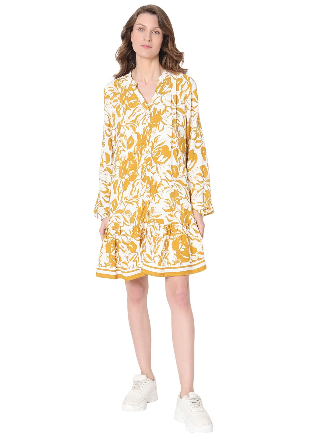 VERO MODA Women's Below The Knee Dress - SD & CO.