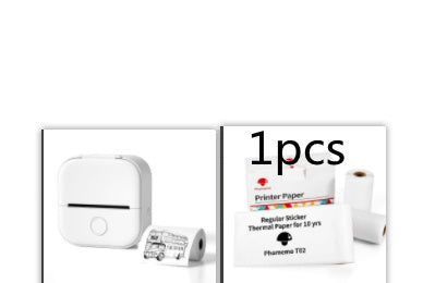 Portable Mini Thermal Label Printer Home Photo Printer Student Wrong Question Printer Bluetooth-compatible Mini Label Printer Price Tag - SD & CO.