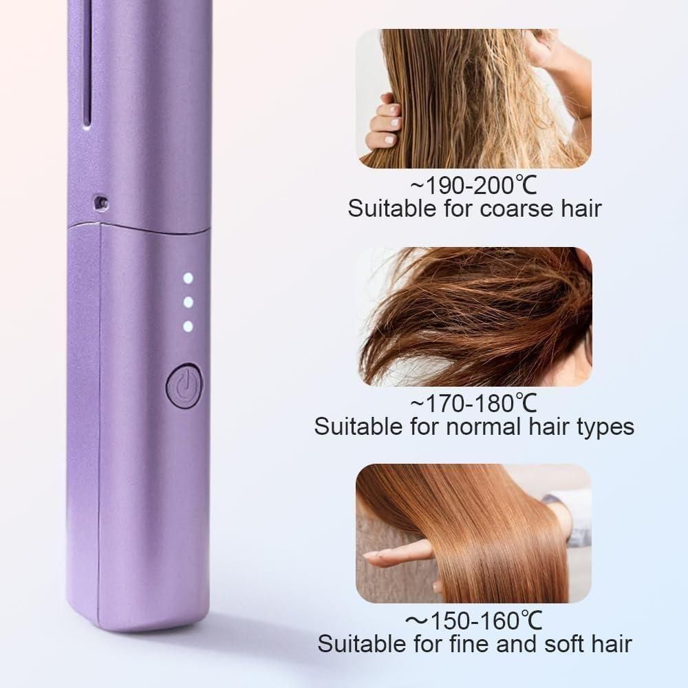Portable Mini Hair Straightener Comb.