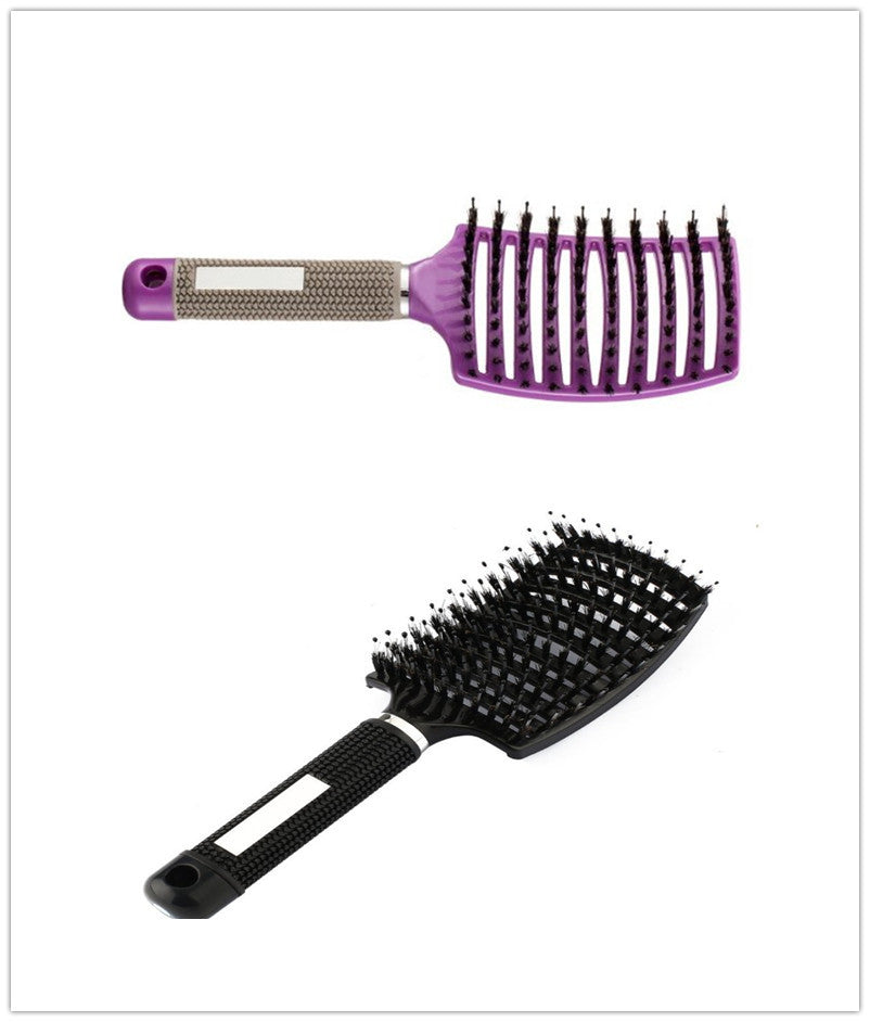 Hairbrush Anti Klit Brushy Haarborstel Women Detangler Hair Brush Bristle Nylon Scalp Massage  Teaser Hair Brush Comb - SD & CO.
