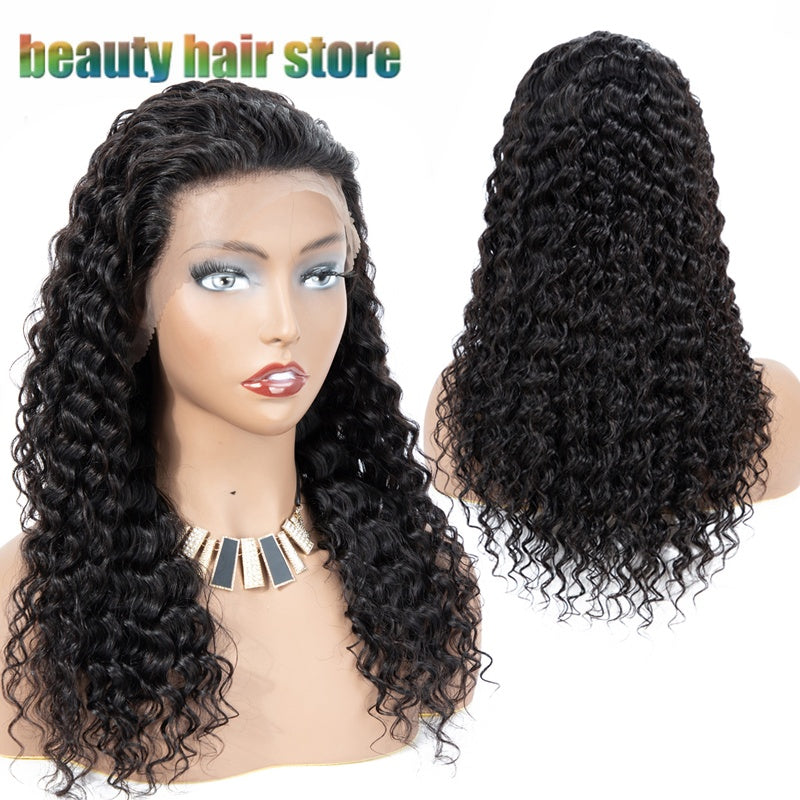Brazilian Kinky Curly Lace Front Human Hair Wigs - SD & CO.