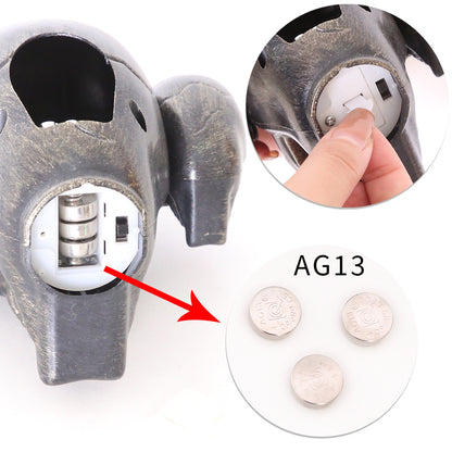 Copy of Halloween Skull with Lamp Decoration Halloween Decoration Smoke Skull Candle Lamp