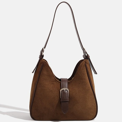 Retro Underarm Bag Large Capacity Portable Shoulder Bag