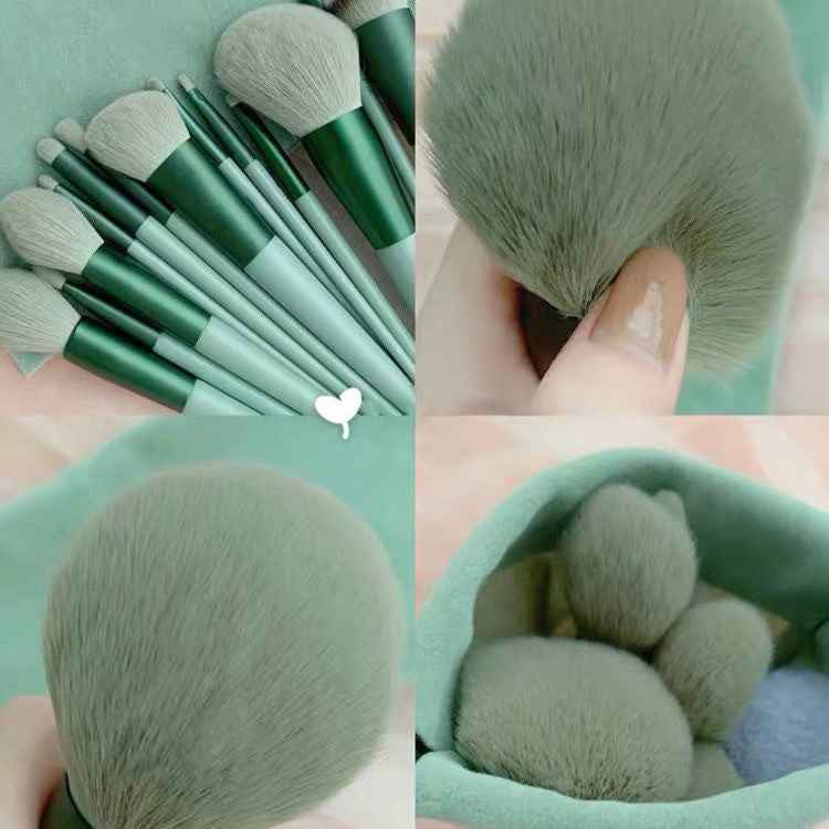 13Pcs Makeup Brush Set Make Up Concealer Brush Blush Powder Brush Eye Shadow Highlighter Foundation Brush Cosmetic Beauty Tools - SD & CO.