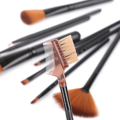 12pcs Makeup Brush Set Blush Eyeshadow Eyelash Highlighter Makeup Brush - SD & CO.