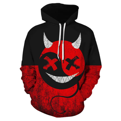 Mens's Casual 3D Digital Printed Hoodie