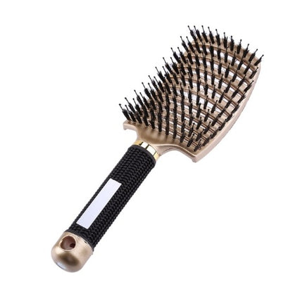 Hairbrush Anti Klit Brushy Haarborstel Women Detangler Hair Brush Bristle Nylon Scalp Massage  Teaser Hair Brush Comb - SD & CO.