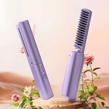 Portable Mini Hair Straightener Comb.