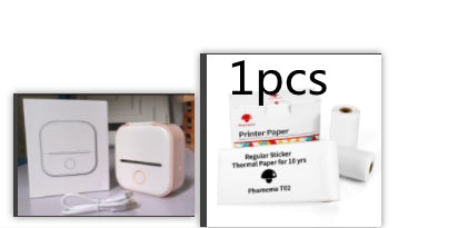 Portable Mini Thermal Label Printer Home Photo Printer Student Wrong Question Printer Bluetooth-compatible Mini Label Printer Price Tag - SD & CO.