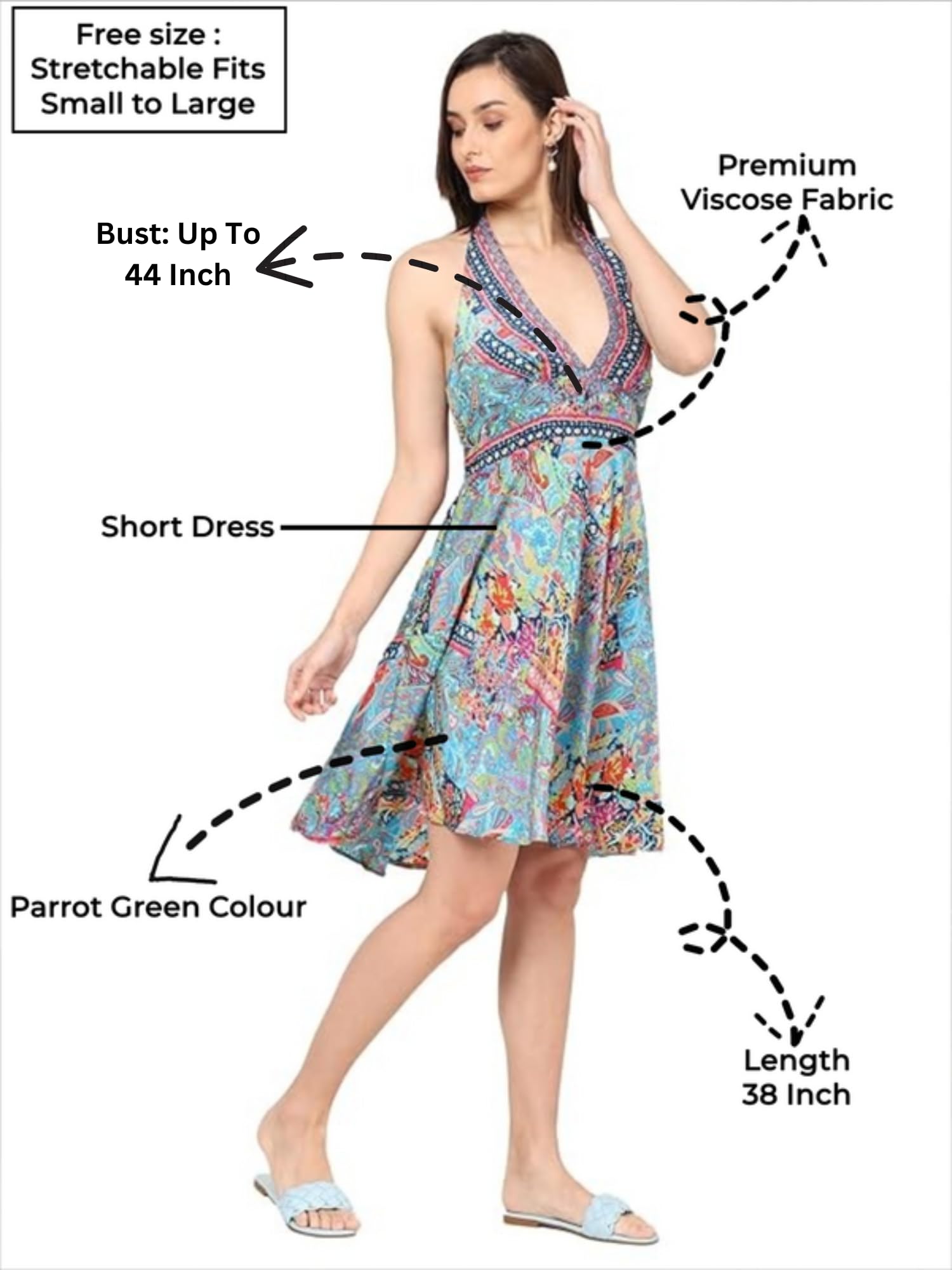 KE KANHA EXPORTS Dress for Woman | Beach Wear Dress for Women| Goa Outfits for Women | Western Dresses | Summer Dresses | Bohemian Vibes - SD & CO.