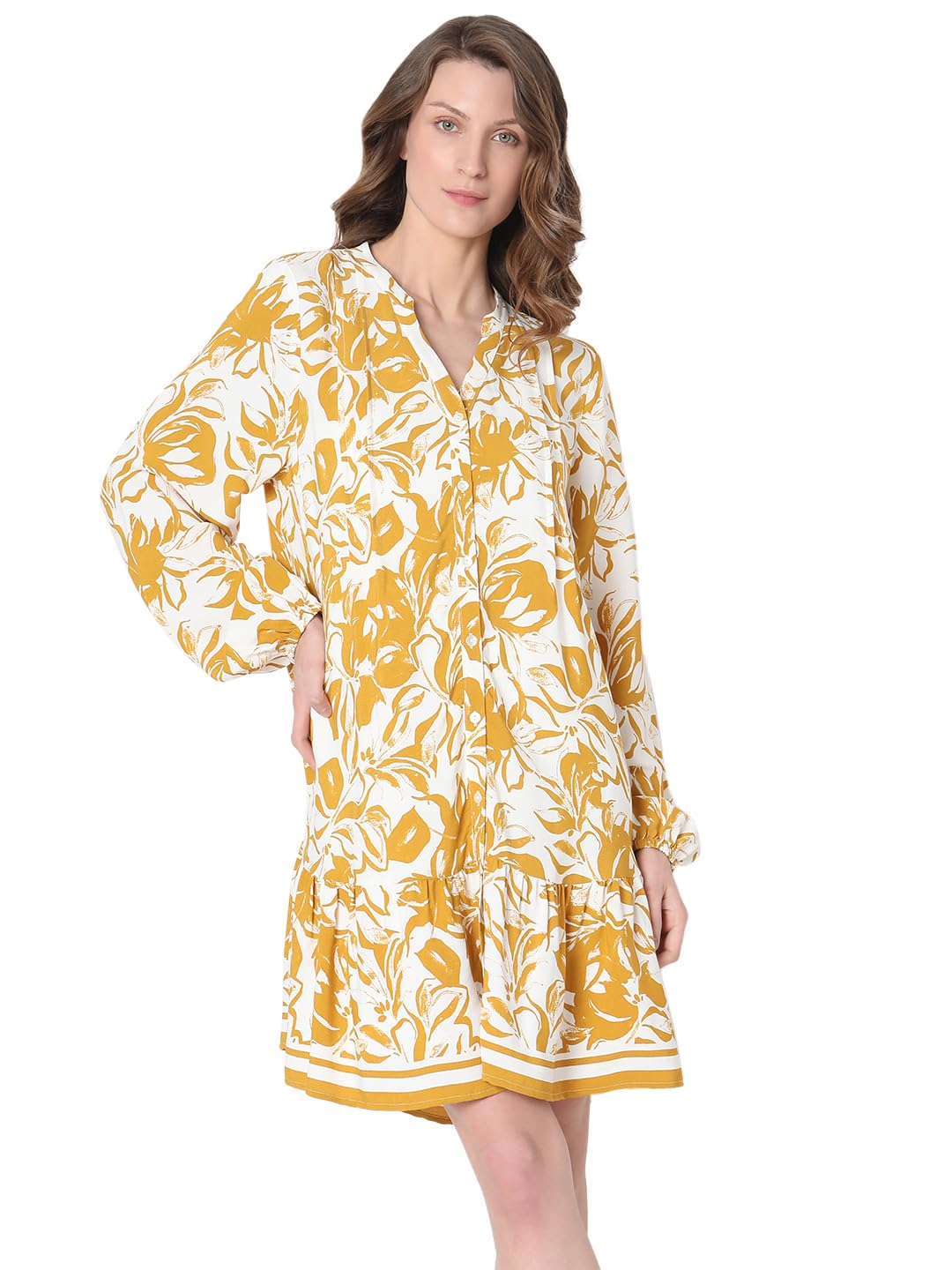 VERO MODA Women's Below The Knee Dress - SD & CO.