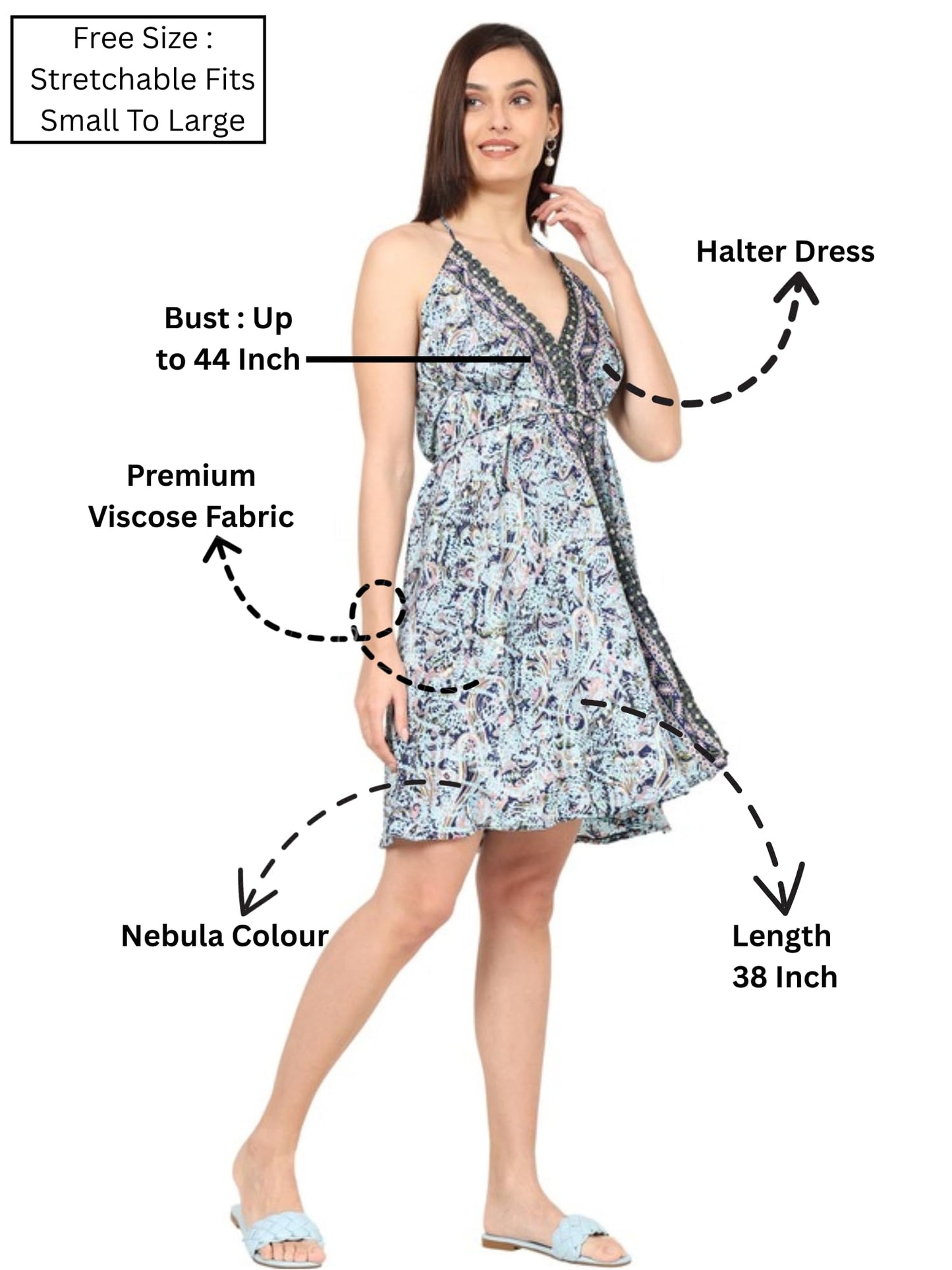 KE KANHA EXPORTS Dress for Woman | Beach Wear Dress for Women| Goa Outfits for Women | Western Dresses | Summer Dresses | Bohemian Vibes - SD & CO.