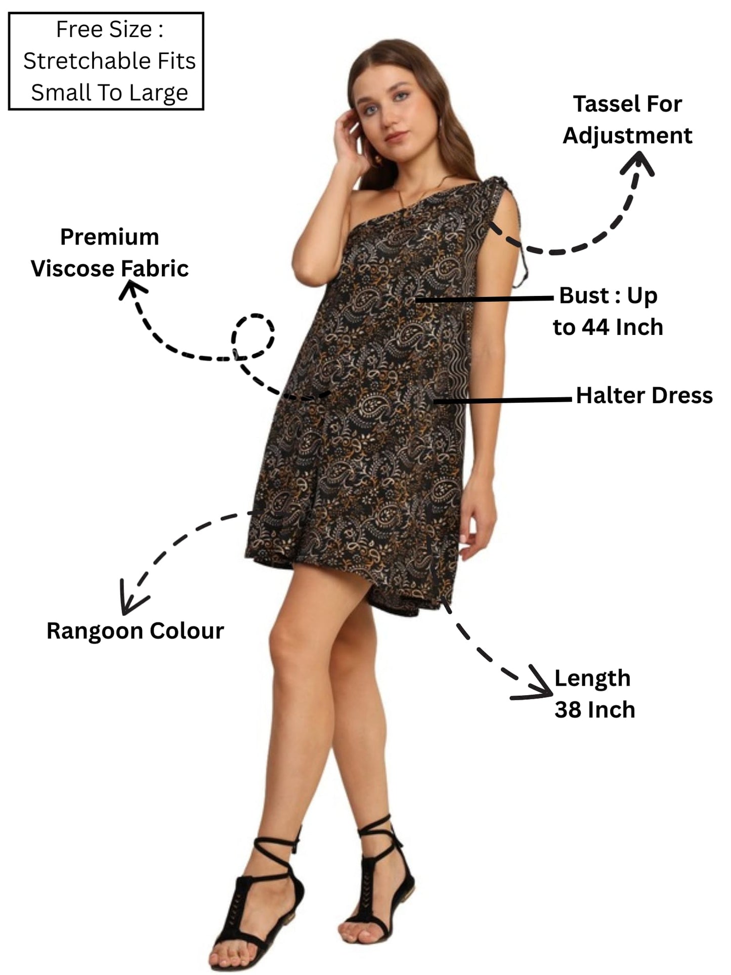 KE KANHA EXPORTS Dress for Woman | Beach Wear Dress for Women| Goa Outfits for Women | Western Dresses | Summer Dresses | Bohemian Vibes - SD & CO.