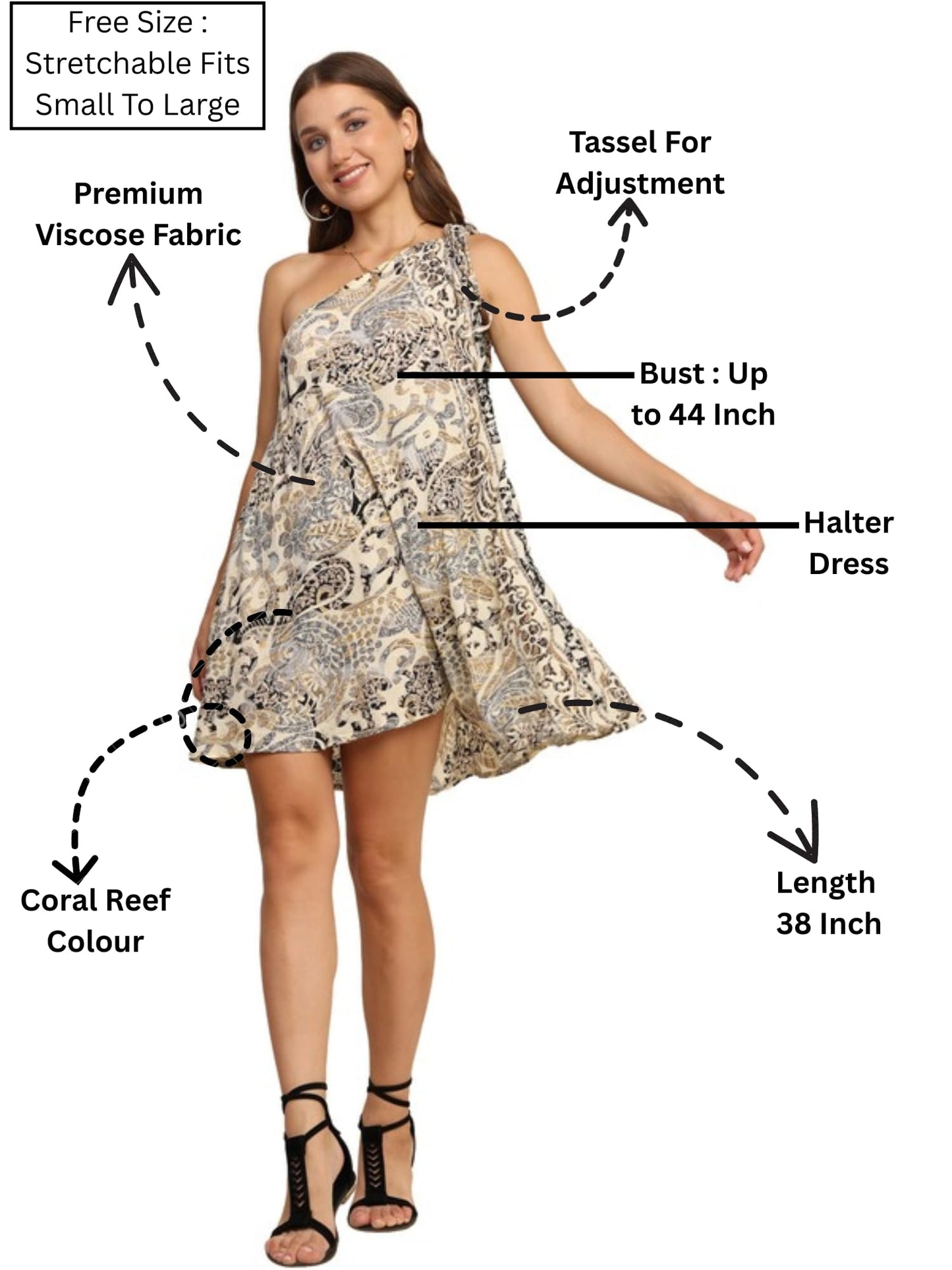 KE KANHA EXPORTS Dress for Woman | Beach Wear Dress for Women| Goa Outfits for Women | Western Dresses | Summer Dresses | Bohemian Vibes - SD & CO.