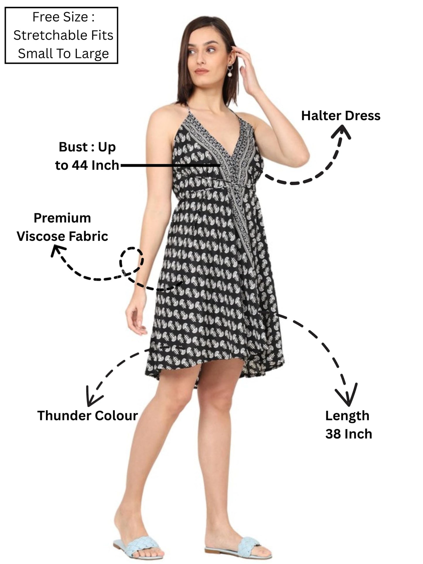 KE KANHA EXPORTS Dress for Woman | Beach Wear Dress for Women| Goa Outfits for Women | Western Dresses | Summer Dresses | Bohemian Vibes - SD & CO.