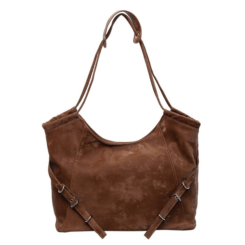 Retro Large Capacity Bag Women's Casual Shoulder Bag