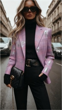 Casual Retro Stand Collar Coat