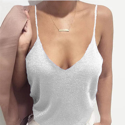 Camisole Tight Casual Vest T-shirt For Women
