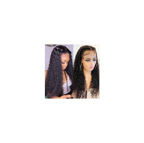 Brazilian Kinky Curly Lace Front Human Hair Wigs - SD & CO.