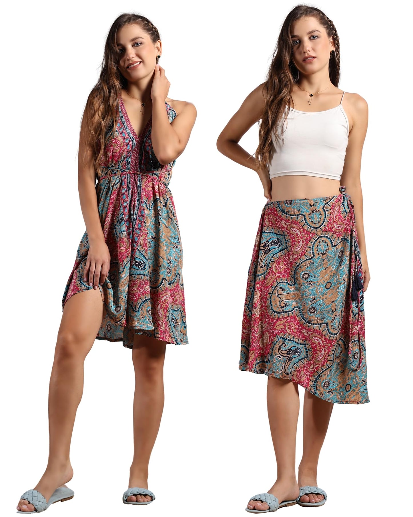 KE KANHA EXPORTS Dress for Woman | Beach Wear Dress for Women| Goa Outfits for Women | Western Dresses | Summer Dresses | Bohemian Vibes - SD & CO.