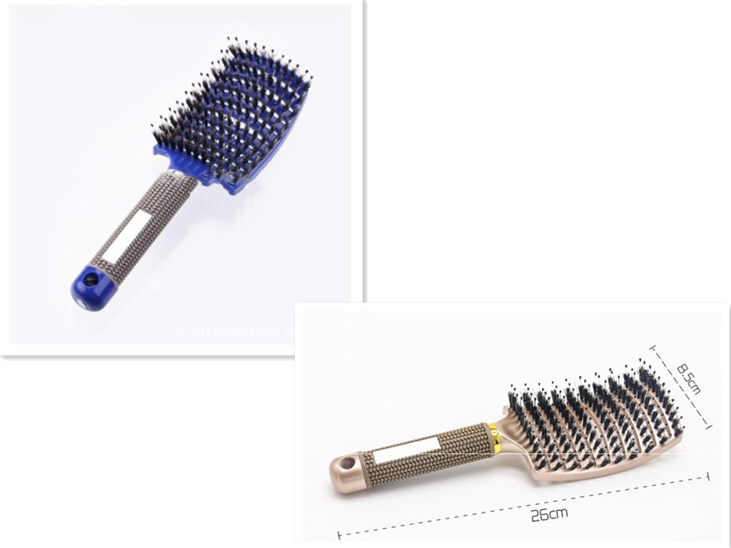 Hairbrush Anti Klit Brushy Haarborstel Women Detangler Hair Brush Bristle Nylon Scalp Massage  Teaser Hair Brush Comb - SD & CO.