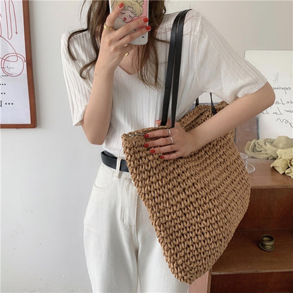 Top Thin Ice Silk Short Sleeve Knitted T-shirt
