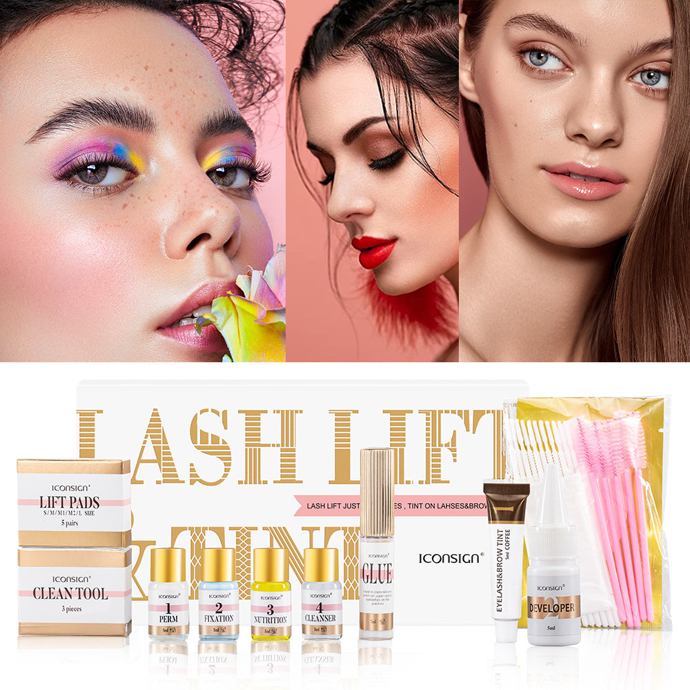 ICONSIGN Lash Lift EyeLash Eyebrow Dye Tint Kit Lashes Perm Set Brow Lamination Makeup Tools - SD & CO.