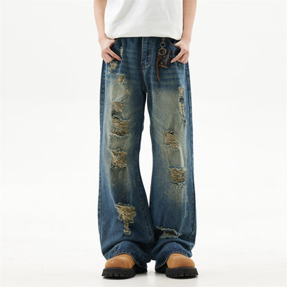 Beggar Denim Trousers For Men And Women