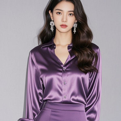 Fashionable And Chic French Women's Shirt